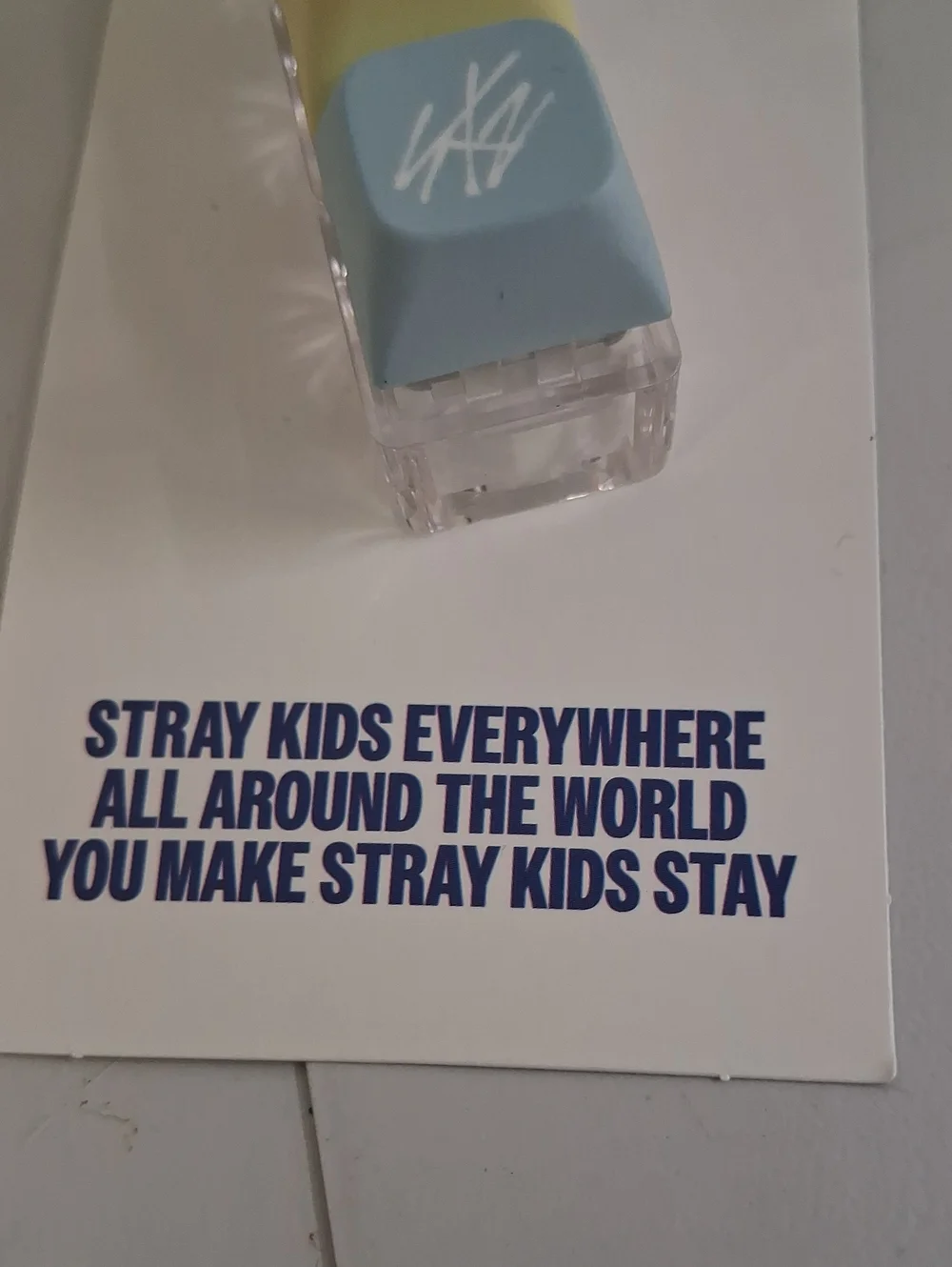 NWT Stray Kids Keycap Keyring